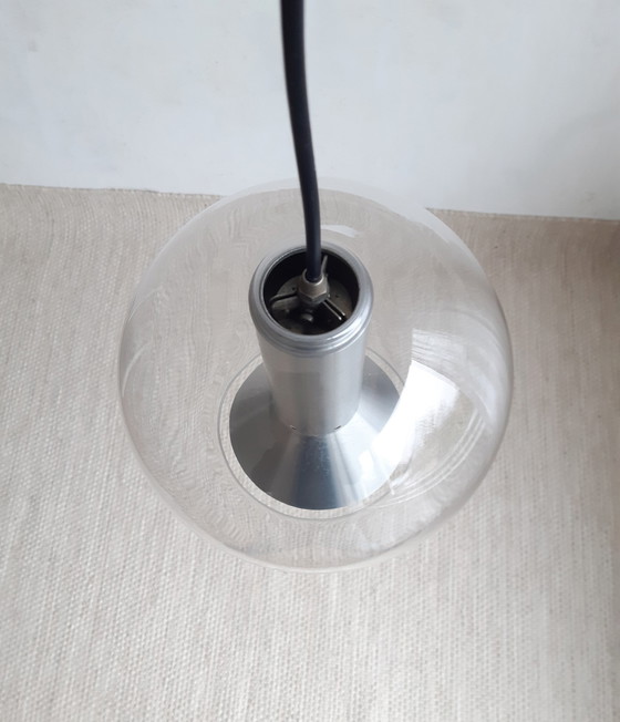 Image 1 of Frank Ligtelijn Raak Globe Pendant Lamp, Mcm Dutch Design Lamp