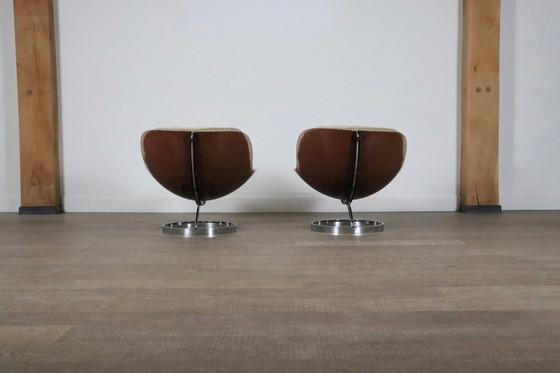 Image 1 of Pair Of Sphere Lounge chairs by Boris Tabacoff for MMM, 1970s