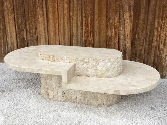 Image 1 of Vintage mactanstone coffeetable