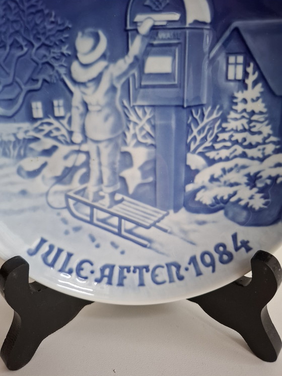 Image 1 of Wallboard Christmas plate 1984 Royal Copenhagen