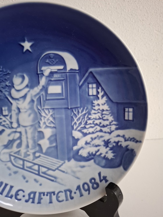 Image 1 of Wallboard Christmas plate 1984 Royal Copenhagen