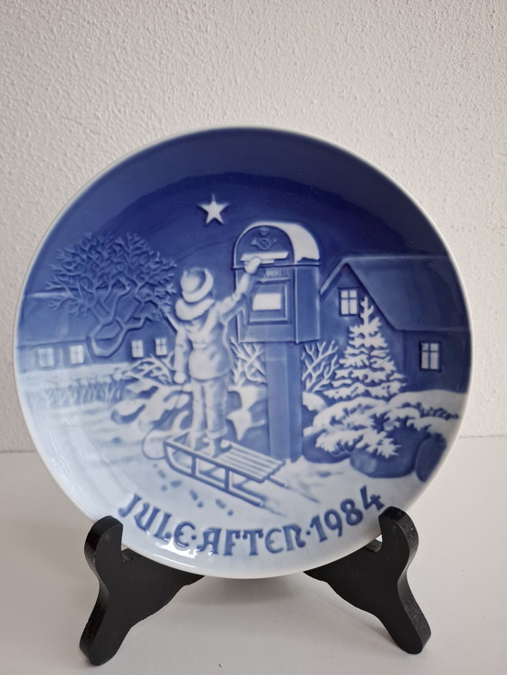 Image 1 of Wallboard Christmas plate 1984 Royal Copenhagen