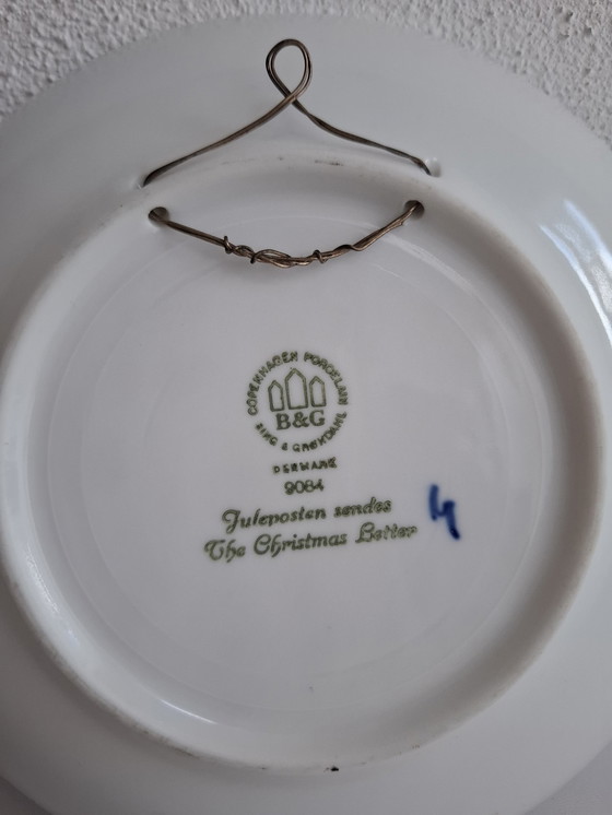 Image 1 of Wallboard Christmas plate 1984 Royal Copenhagen