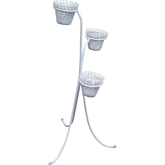 Image 1 of Vintage metal plant stand by Mathieu Mategot, 1950