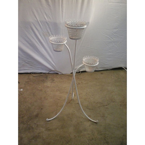 Image 1 of Vintage metal plant stand by Mathieu Mategot, 1950