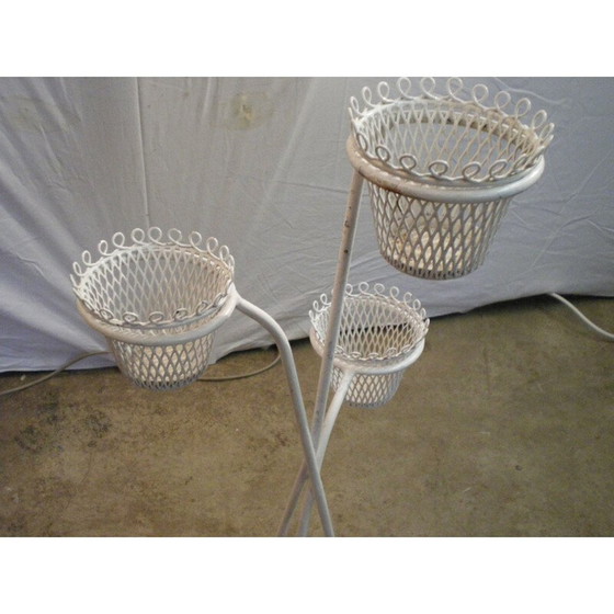 Image 1 of Vintage metal plant stand by Mathieu Mategot, 1950