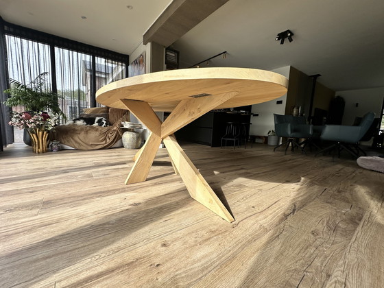 Image 1 of Westra Le Havre oval oak dining table