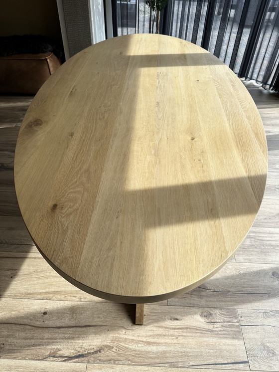 Image 1 of Westra Le Havre oval oak dining table