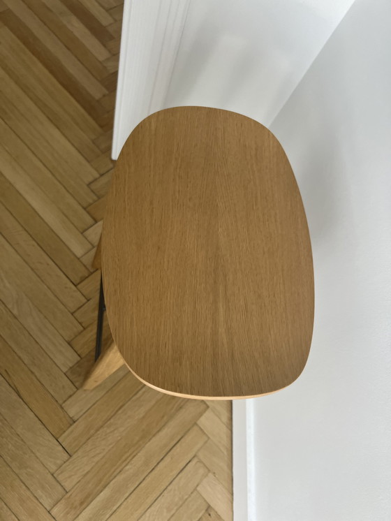 Image 1 of 2x NOR11 stool H65 - oak