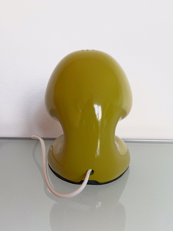 Image 1 of Lampada da monaco con cappuccio in ceramica vintage anni '80