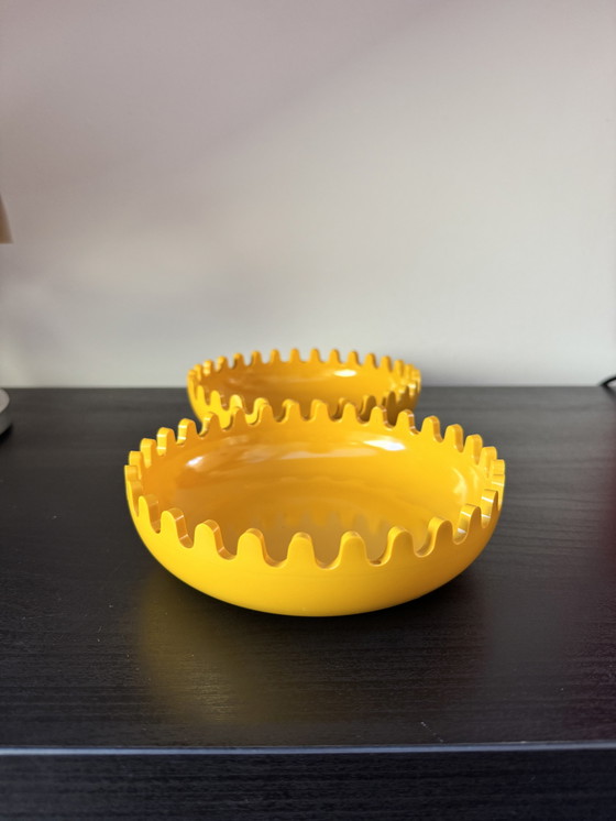 Image 1 of Original Alan Fletcher Clam Ashtray By Mebel Italy 