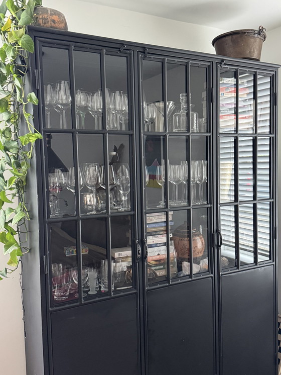 Image 1 of Large Industrial Display Case 150 Wide