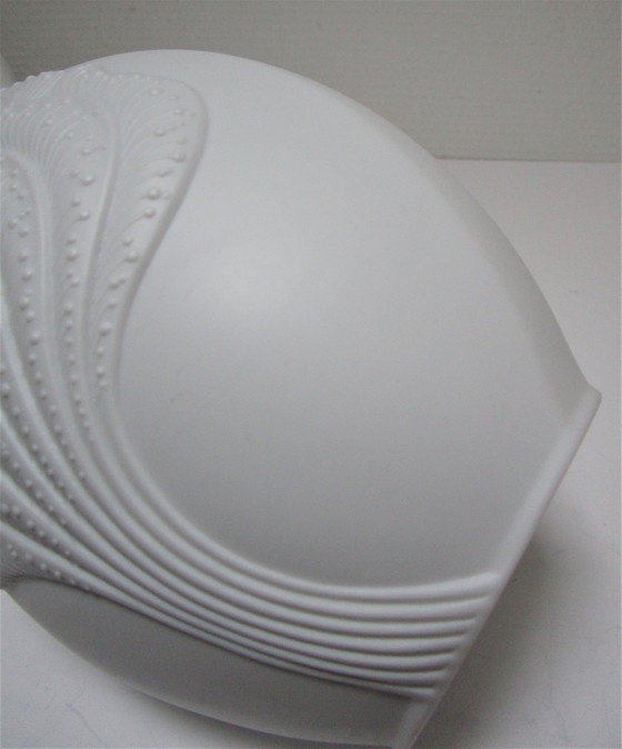 Image 1 of Vase Manfred Frey Ak Kaiser Porcelain Biscuit Plant Design