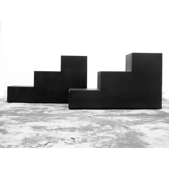 Image 1 of Coppia di "Scacchi" d'epoca della prima edizione per C e B Mario Bellini, Italia 1970