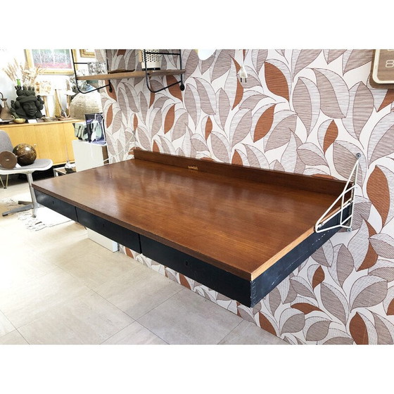 Image 1 of Vintage wood hanging desk, 1960