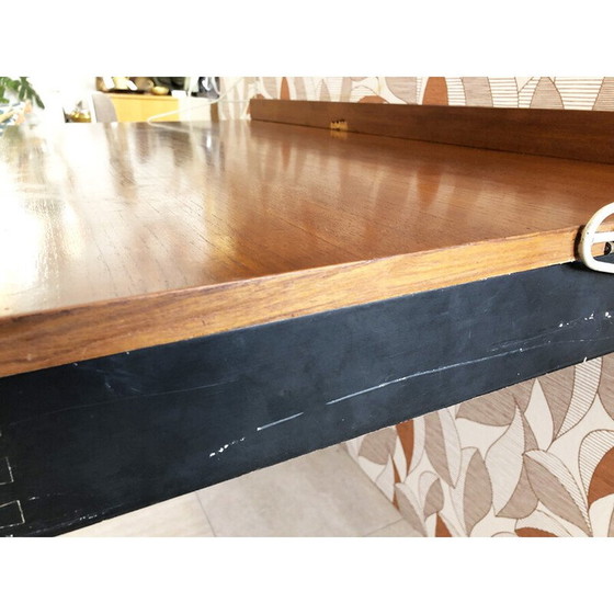 Image 1 of Vintage wood hanging desk, 1960