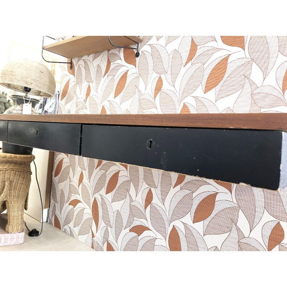 Image 1 of Vintage wood hanging desk, 1960