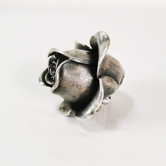 Image 1 of Vintage decorative pewter table lighter by Colibri for Kreisler, Germany 1960