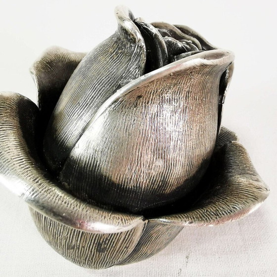 Image 1 of Vintage decorative pewter table lighter by Colibri for Kreisler, Germany 1960