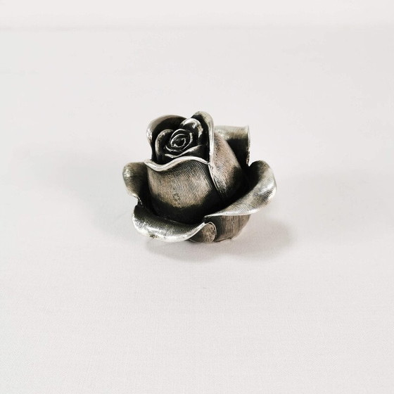 Image 1 of Vintage decorative pewter table lighter by Colibri for Kreisler, Germany 1960