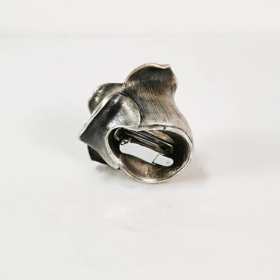 Image 1 of Vintage decorative pewter table lighter by Colibri for Kreisler, Germany 1960