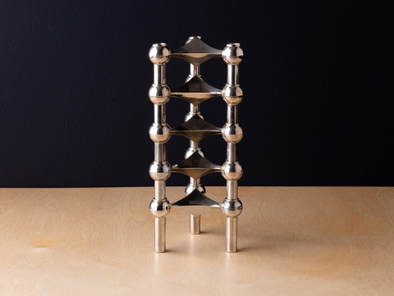 Image 1 of 5x Hans Nagel, Werner Stoff Candle Holders