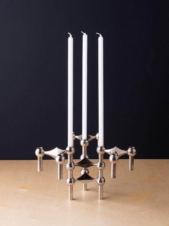 Image 1 of 5x Hans Nagel, Werner Stoff Candle Holders