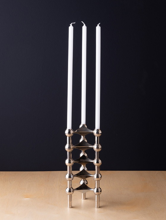 Image 1 of 5x Hans Nagel, Werner Stoff Candle Holders