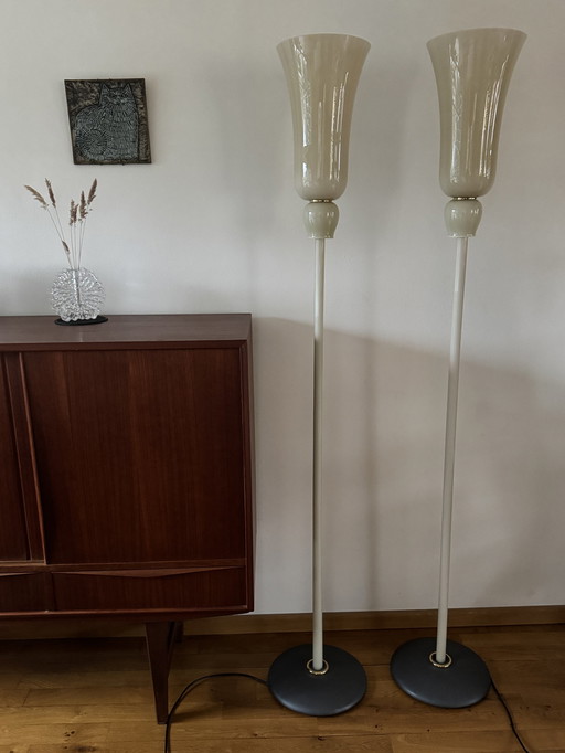 Venini Anni Trenta Floor Lamps