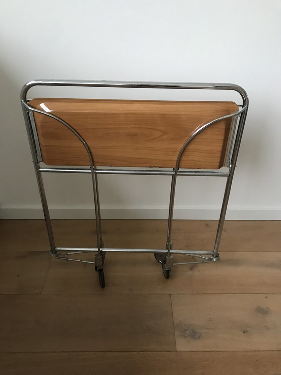 Image 1 of Mid - Century Design Collapsible Tea Table/Trolley, 1970s