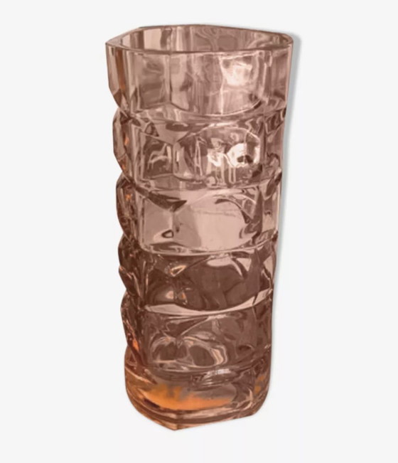 Image 1 of Vase Luminarc Model Windsor Rose 1970