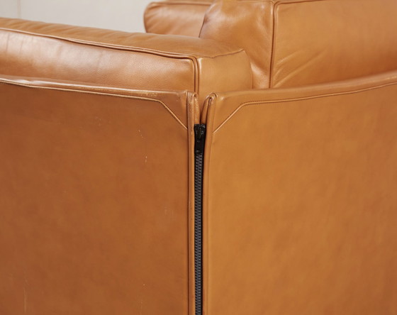 Image 1 of Cassina Leather lounge chair by Mario Bellini