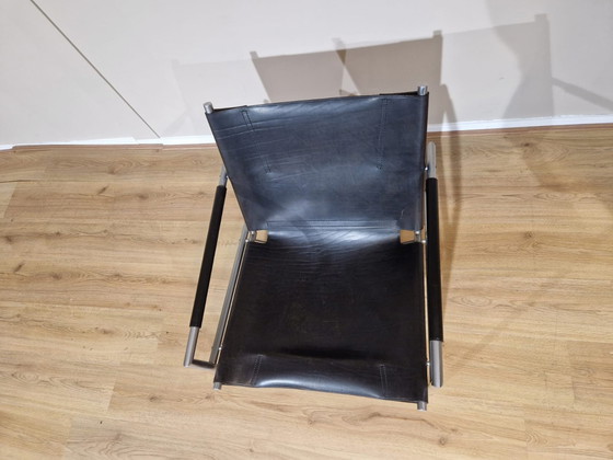 Image 1 of Spectrum SZ-02 Armchair - Martin Visser - Design - Saddle Leather - Black