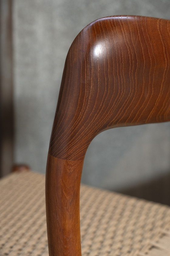 Image 1 of 4x Niels Otto Møller Model 75 in teak, set