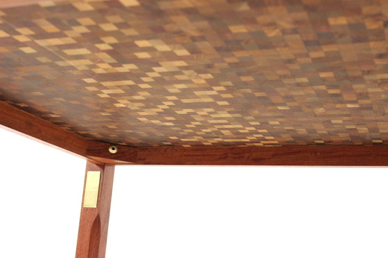 Image 1 of As new, luxury Tranekaer Danish Mid Century Mosaic Coffee Table by Rolf Middelboe and Gorm Lindum Christensen, 1970s