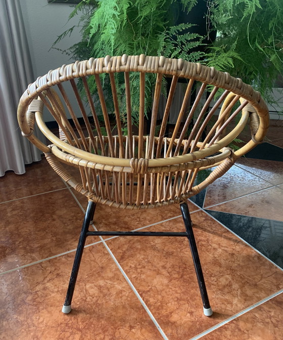 Image 1 of Rohe Noordwolde Rattan Bucket Chair