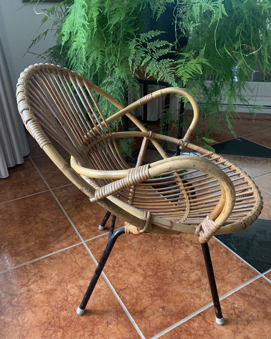 Image 1 of Rohe Noordwolde Rattan Bucket Chair