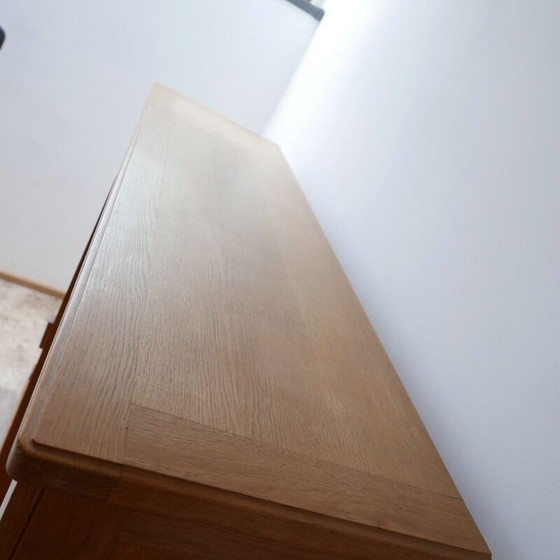 Image 1 of Vintage oak cabinet model bouvine by Guillerme and Chambron, France 1960