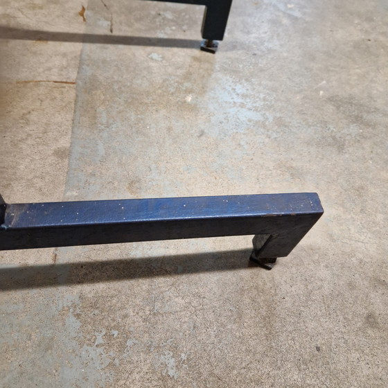 Image 1 of Specchio da terra vintage, specchio da toeletta bifacciale