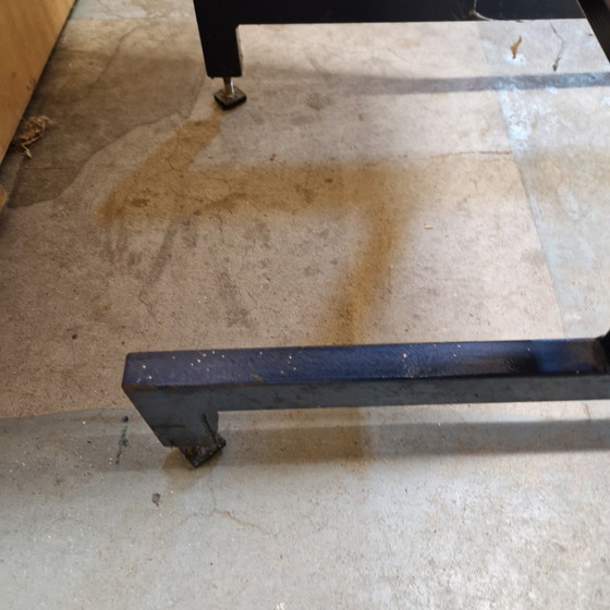 Image 1 of Specchio da terra vintage, specchio da toeletta bifacciale