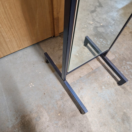 Image 1 of Specchio da terra vintage, specchio da toeletta bifacciale