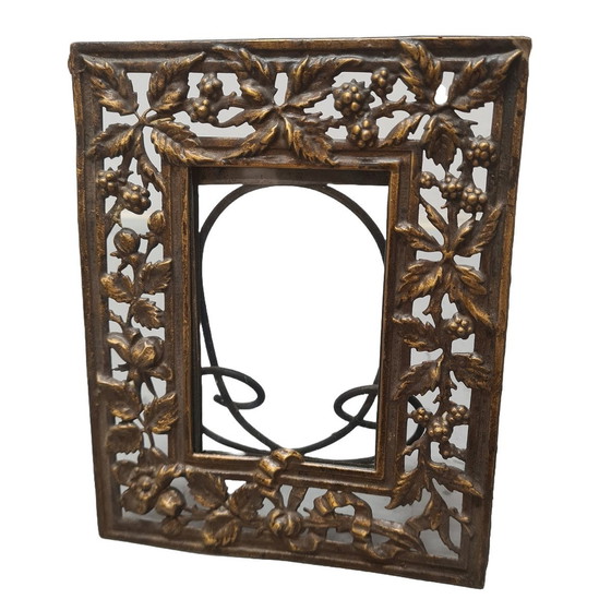 Image 1 of Classic French Metal Picture Frame, Late 19th Century