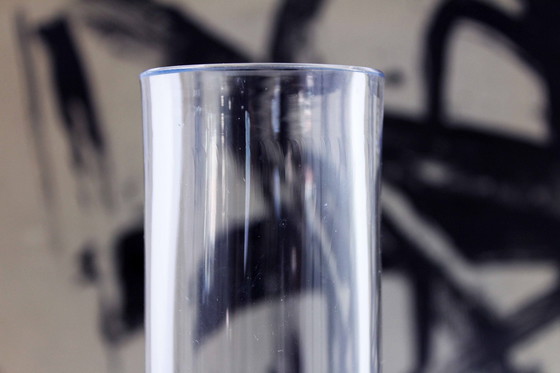 Image 1 of Vintage Blue Glass Vase