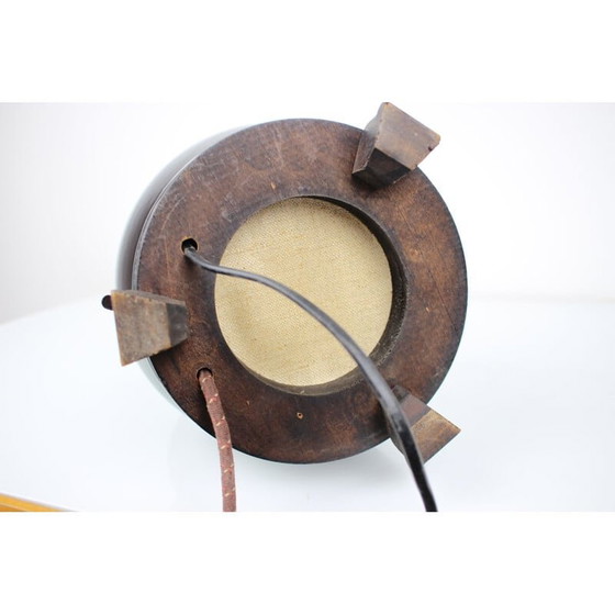Image 1 of Vintage Art Deco lamp with speaker by Stilton, Czechoslovakia 1930