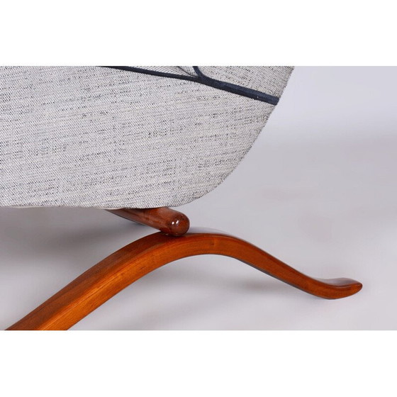 Image 1 of Pair of vintage H-269 armchairs by Jindrich Halabala for UP Zavody, Czechoslovakia 1930