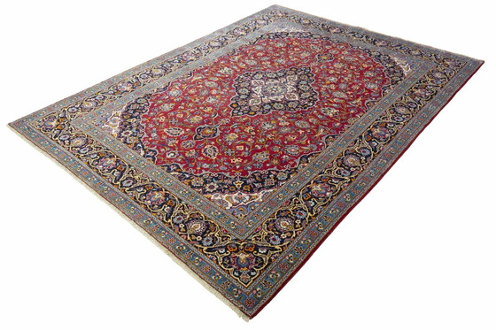 Image 1 of Sughero Kashan annodato a mano – 348 x 257 cm