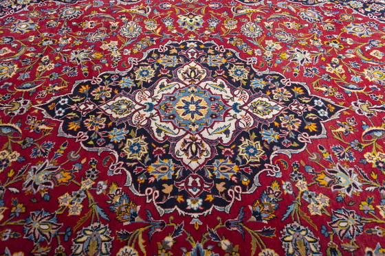 Image 1 of Sughero Kashan annodato a mano – 348 x 257 cm