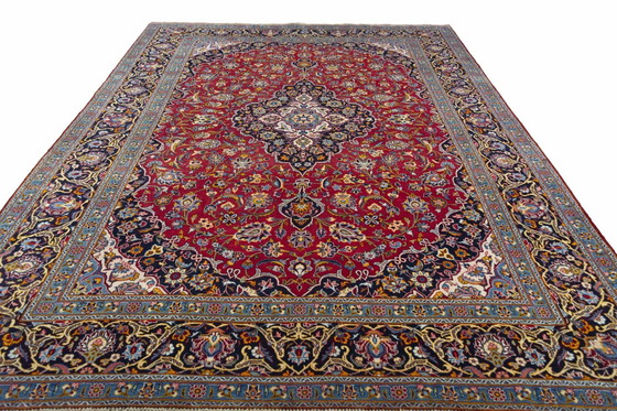 Image 1 of Sughero Kashan annodato a mano – 348 x 257 cm