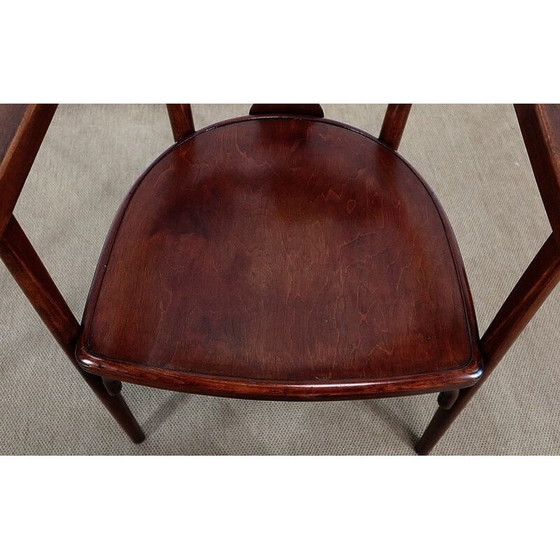 Image 1 of Pair of vintage bentwood armchairs by Maison Fischel, 1900
