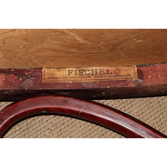 Image 1 of Pair of vintage bentwood armchairs by Maison Fischel, 1900